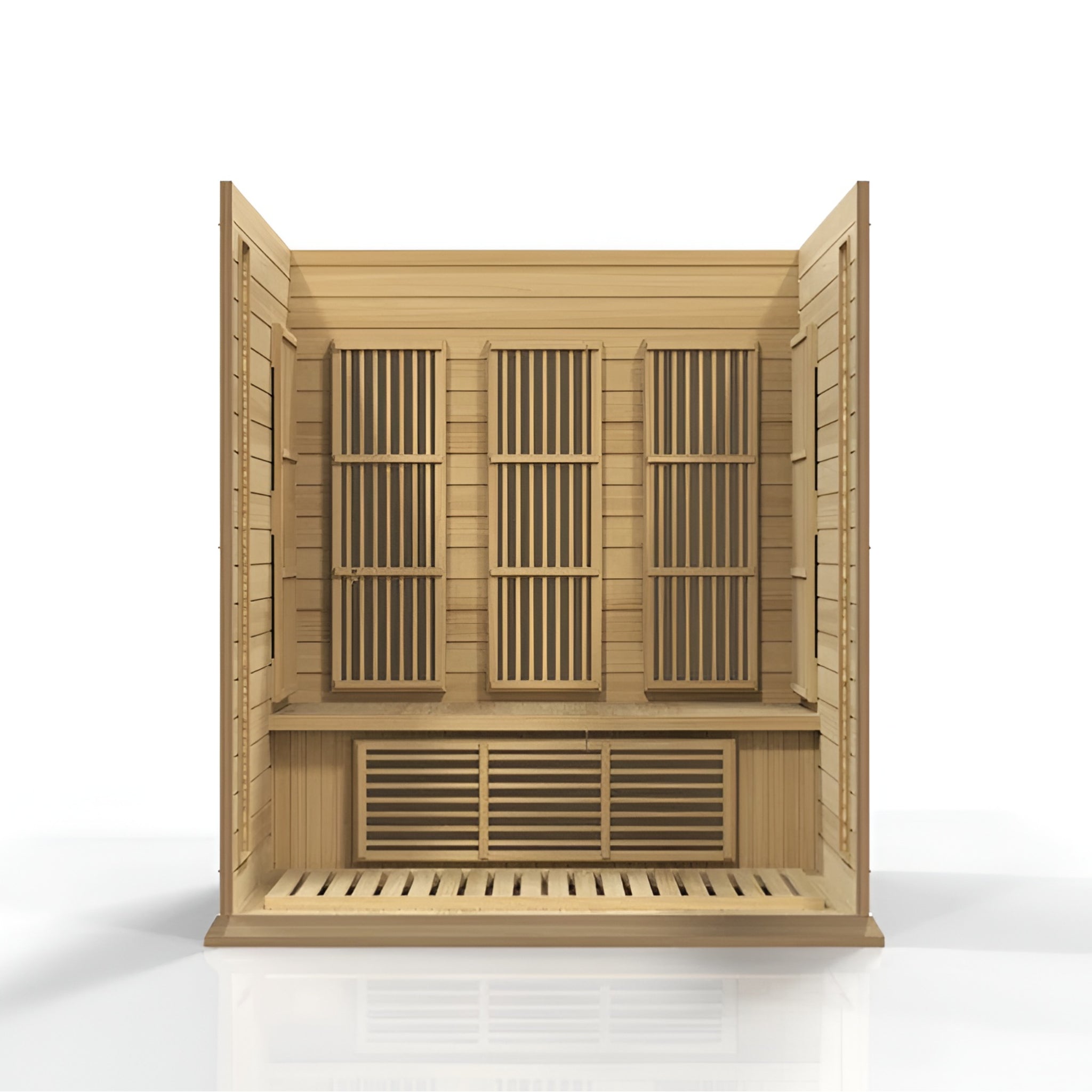 3 - Person FAR Infrared Sauna in Hemlock