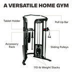 CG3 Home Gym Functional Trainer